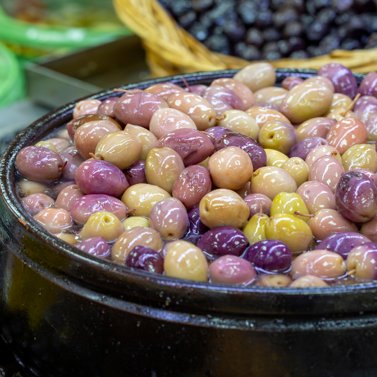 Olives violettes